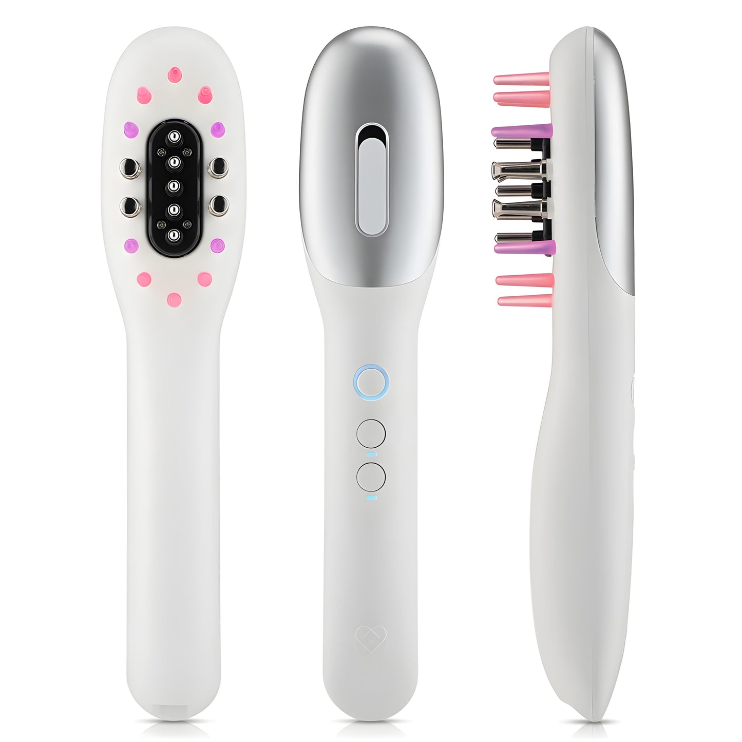 Brosse à cheveux LED EMS Kimayah pour stimuler la croissance capillaire