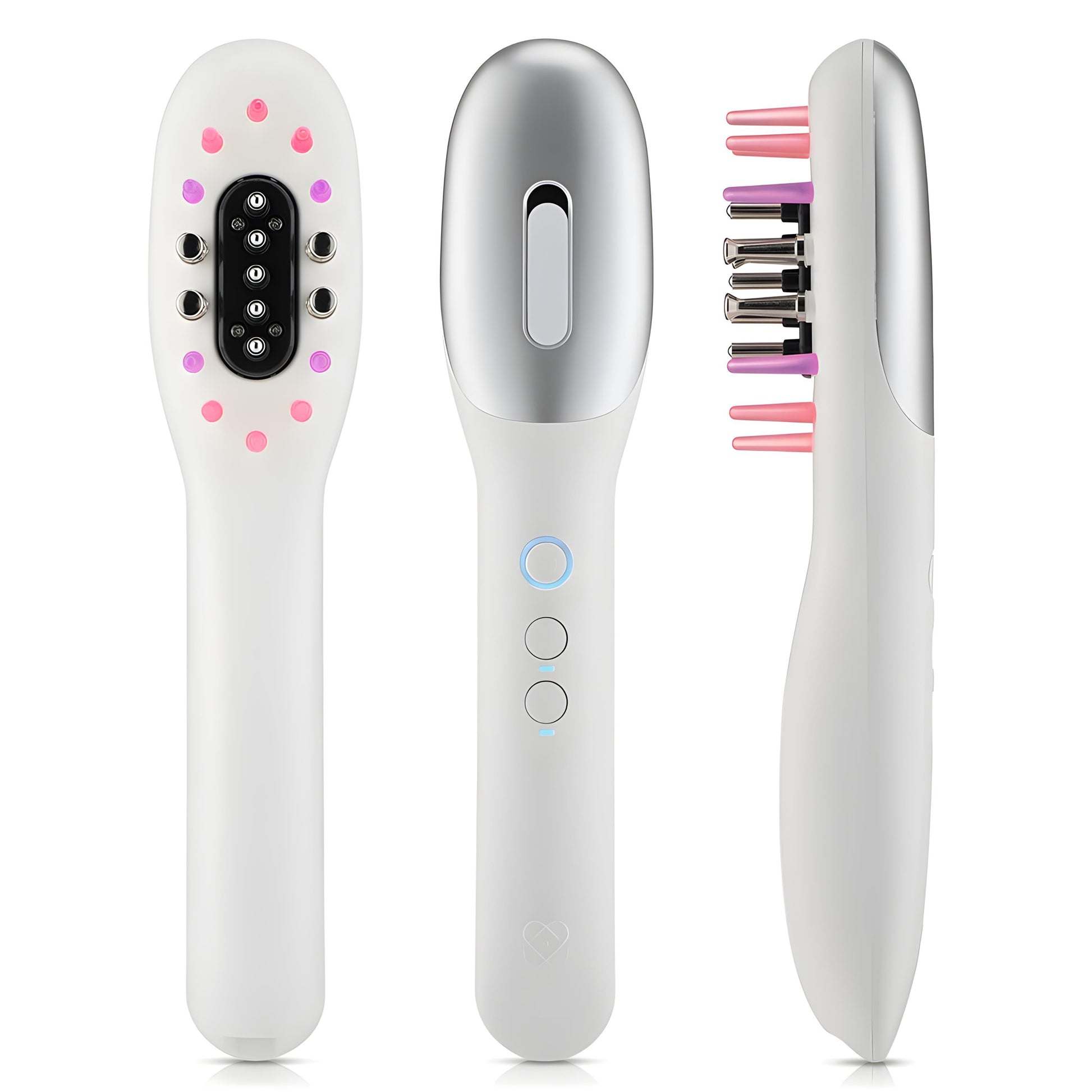 Brosse à cheveux LED EMS Kimayah pour stimuler la croissance capillaire