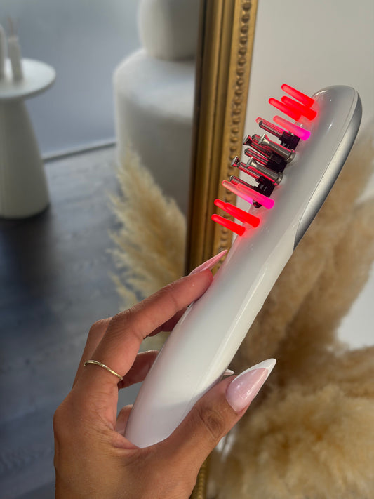 Brosse Kimayah Pro - Technologie LED Rouge